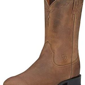 Ariat Heritage Roper Western Boots- Men’s Traditional Leather Country Boot