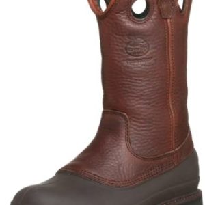 Georgia Men's Pull-On Mud Dog Steel Toe Comfort Core Work Boot