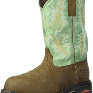 ariat work boots womens turquoise