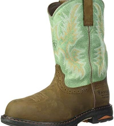 ariat work boots womens turquoise