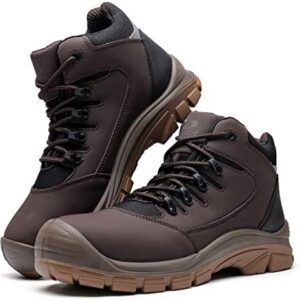 red wing work boots for men steel toe waterproof