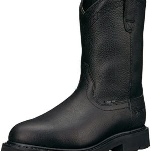 ariat work boots black mens steel toe