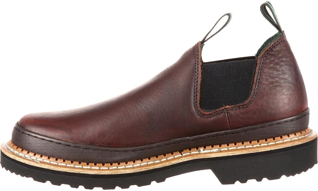 Georgia Giant Menâs Romeo Slip-On Work Shoe