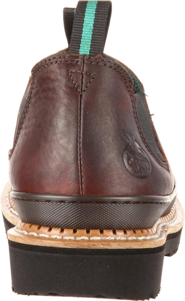 Georgia Giant Menâs Romeo Slip-On Work Shoe