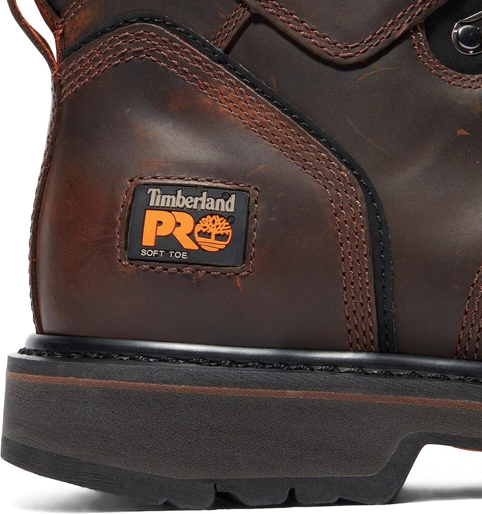 Timberland PRO Mens Pit Boss 6 Inch Soft Toe Work Boot