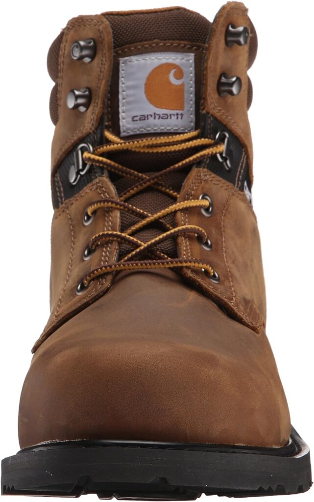 Carhartt Mens Traditional Welt 6 Steel Toe Work Boot Construction