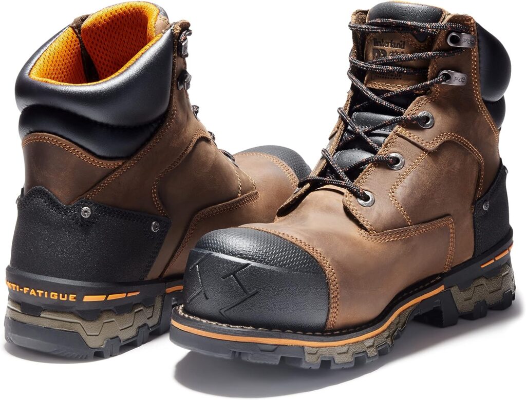 Timberland Mens Boondock 6 Inch Composite Safety Toe Waterproof 6 CT WP