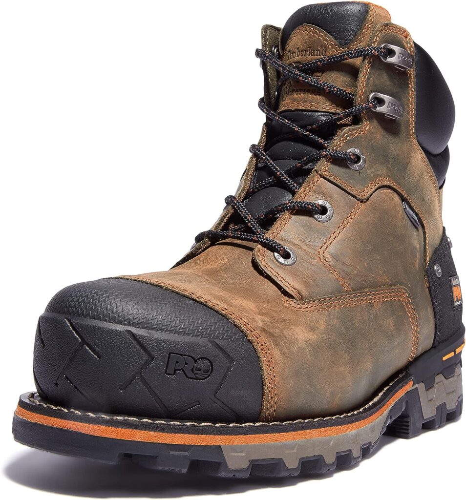 Timberland Mens Boondock 6 Inch Composite Safety Toe Waterproof 6 CT WP