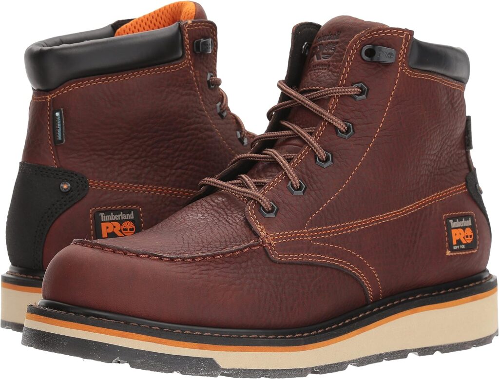 Timberland PRO Mens Gridworks 6 Inch Soft Toe Waterproof 6 WP
