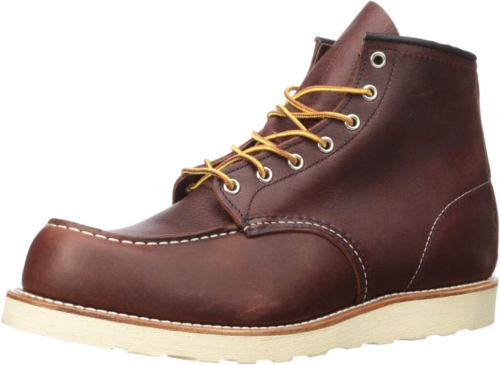 Red Wing Heritage 6 Inch Classic Work Mens Shoes Size 10.5, Color: Brown Moc