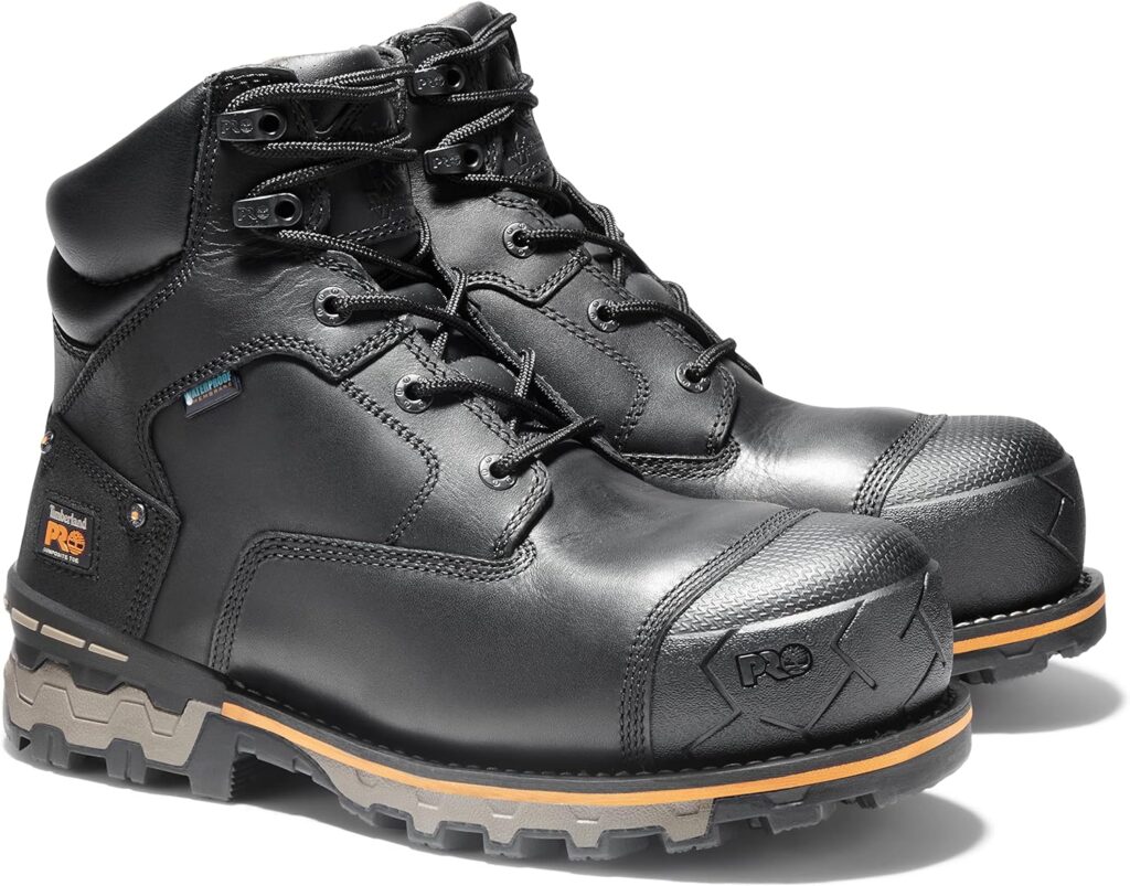 Timberland PRO Men’s Boondock 6 Inch Composite Safety Toe Waterproof Industrial Work Boot