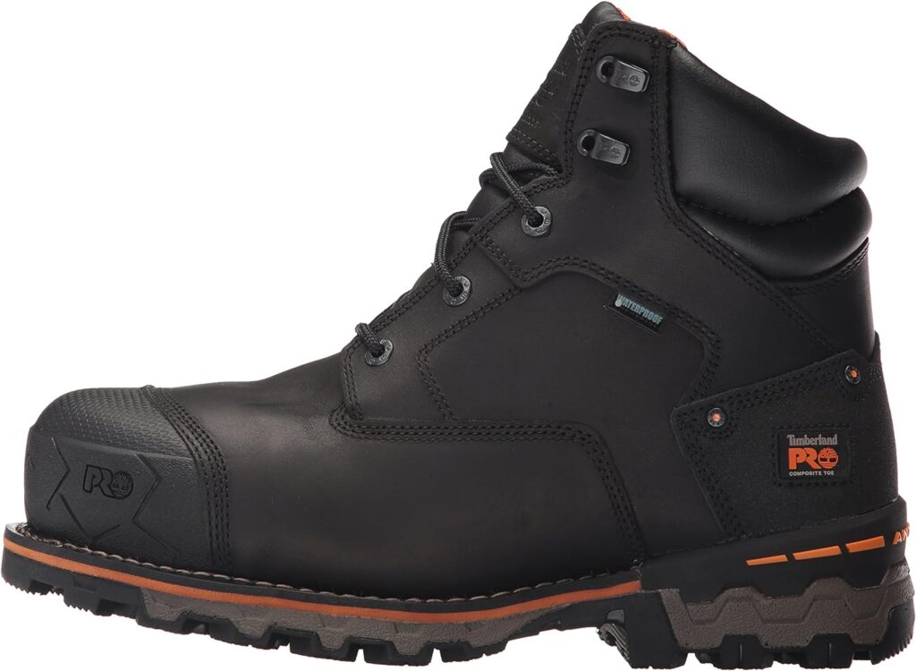 Timberland PRO Men’s Boondock 6 Inch Composite Safety Toe Waterproof Industrial Work Boot