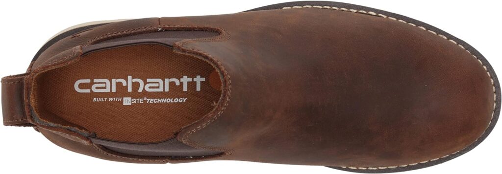 Carhartt Mens Wedge 5 Chelsea Pull-on Soft Toe Fw5033-m Boot