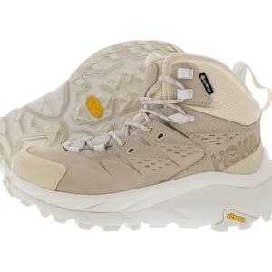 HOKA ONE ONE Kaha 2 Gtx Unisex Shoes Size 7.5, Color: Shifting Sand/Eggnog