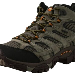 Merrell Men's Moab 2 Mid Waterproof Walnut Hiking Boot 11 W US