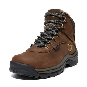 Timberland Men's White Ledge Mid Waterproof Hiking Boot, Brown-New 2024, 12 Wide