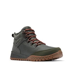 Columbia Men's Fairbanks Mid, Gravel/Dark Moss, 11.5