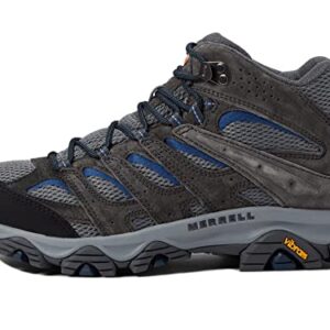 Merrell Men's Moab 3 Mid Hiking Boot, Granite, 11