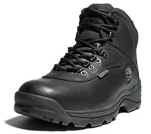 Timberland Men's White Ledge Mid Waterproof Hiking Boot, Black, 9.5