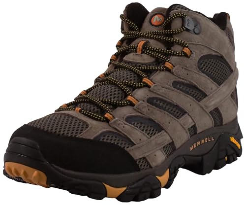 Merrell Men's Moab 2 Vent Mid Hiking Boot, Walnut, 12 M US