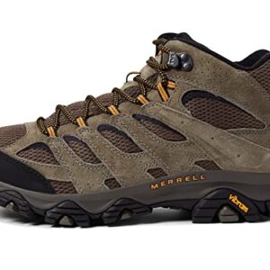 Merrell Men's Moab 3 Mid Hiking Boot, Walnut, 11