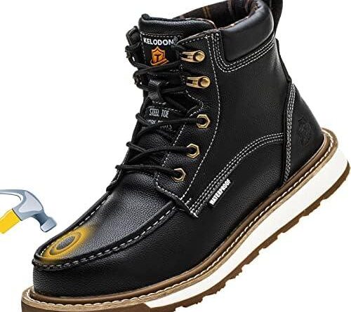 Discover Our Indestructible Waterproof Steel Toe Boots for Men