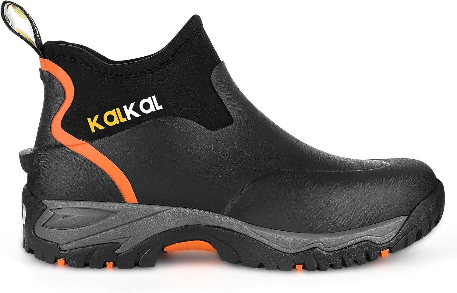 Testing Kalkal Men's Boots in ‌Rain ⁣and Mud