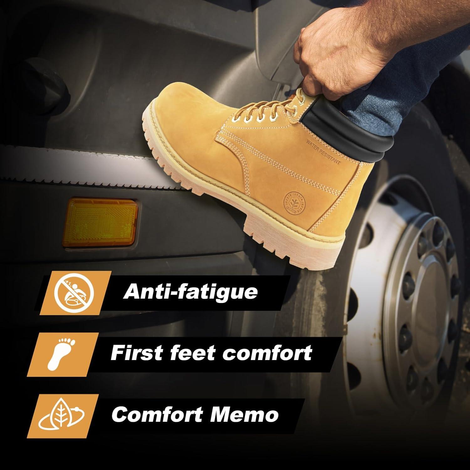 Discover Our Durable 7-Inch Work Boots: Safety Meets Comfort