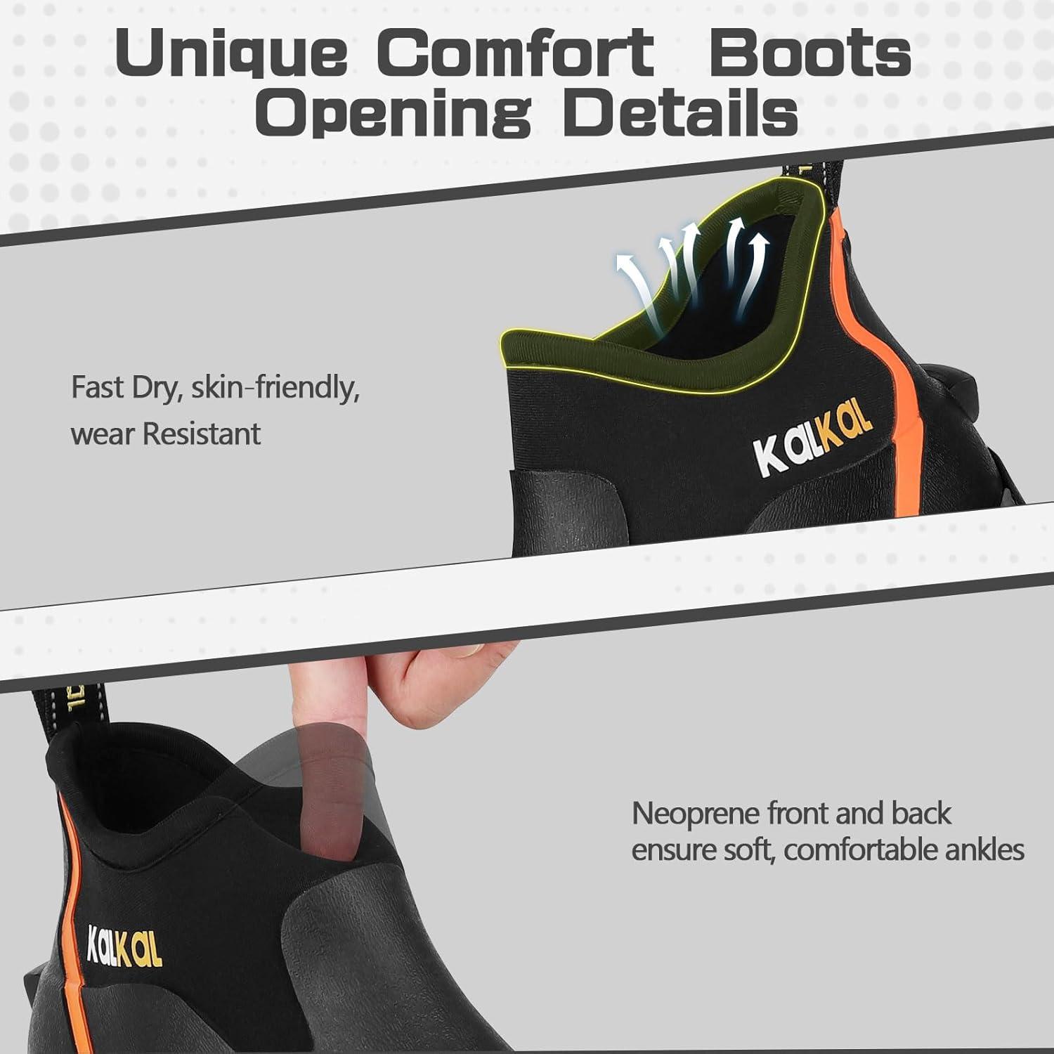 Testing ⁣Kalkal ‍Men's Boots ⁤in Rain and Mud