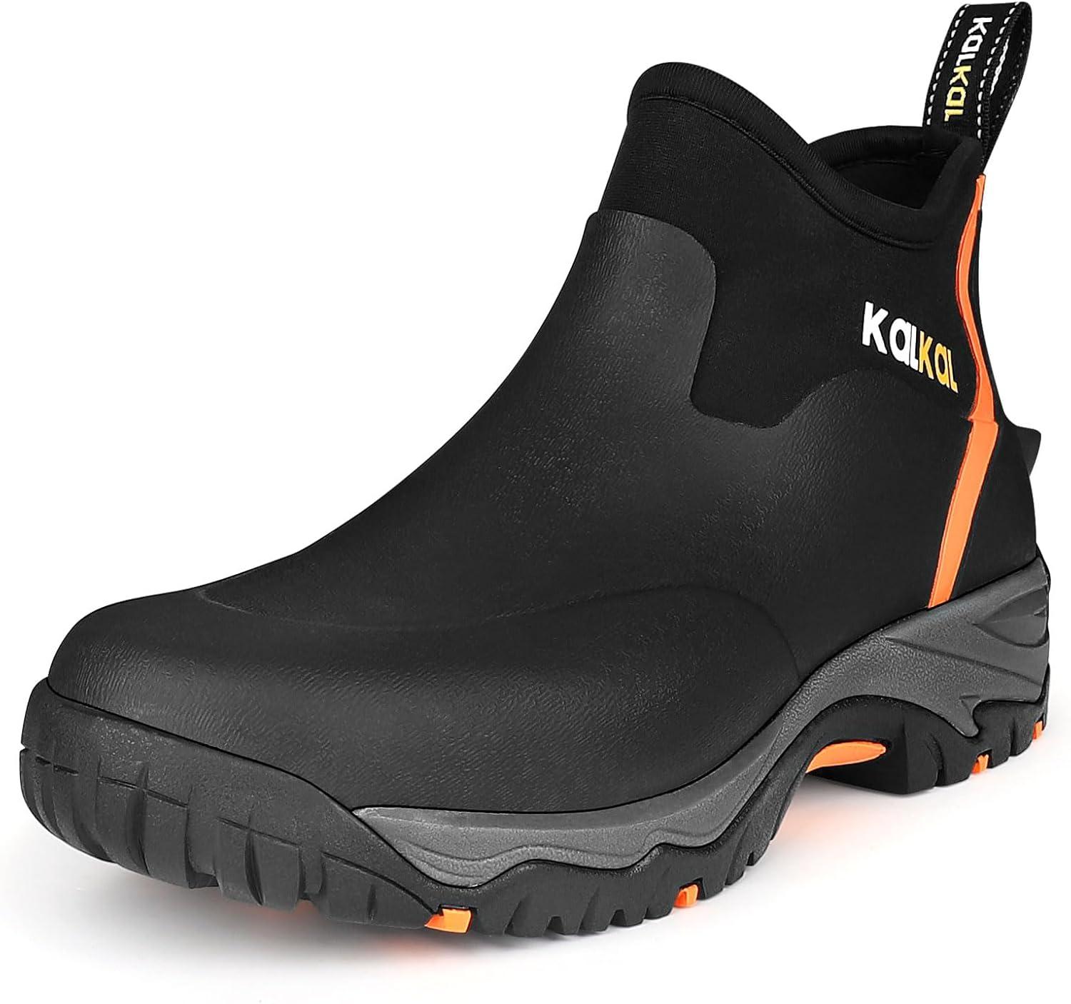 Testing Kalkal Men's ‌Boots‍ in Rain and Mud