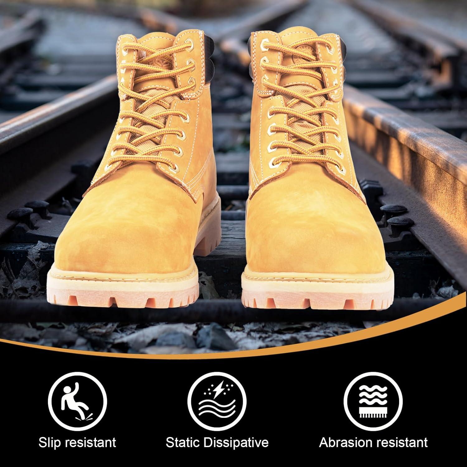 Discover our Durable 7-Inch work‌ Boots: ⁢Safety Meets Comfort