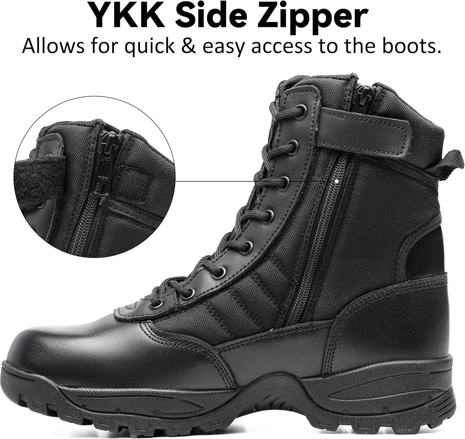 Our Take on These Men's Tactical Combat Work Boots