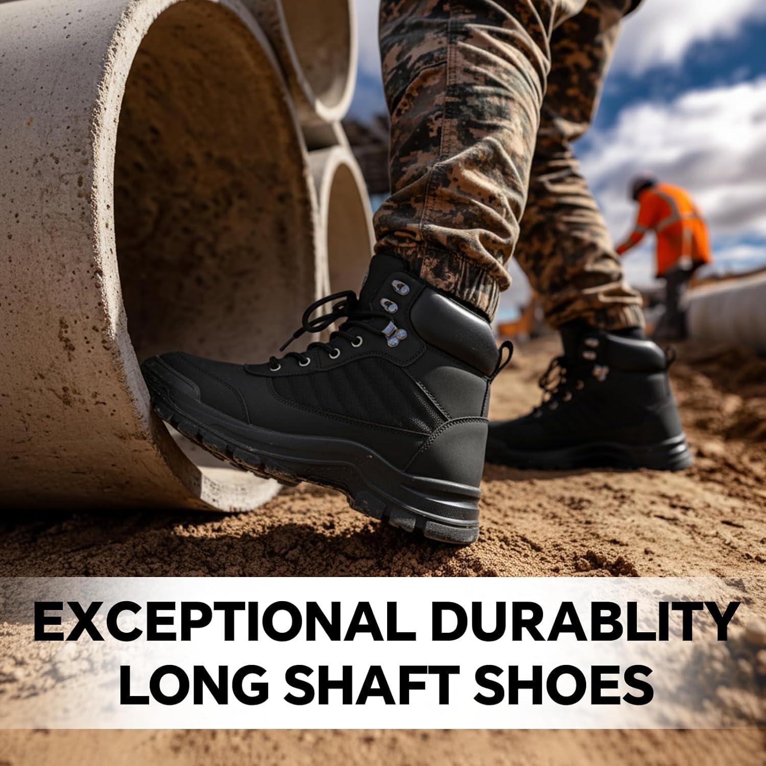 Testing Angryram Steel Toe Boots on the Job