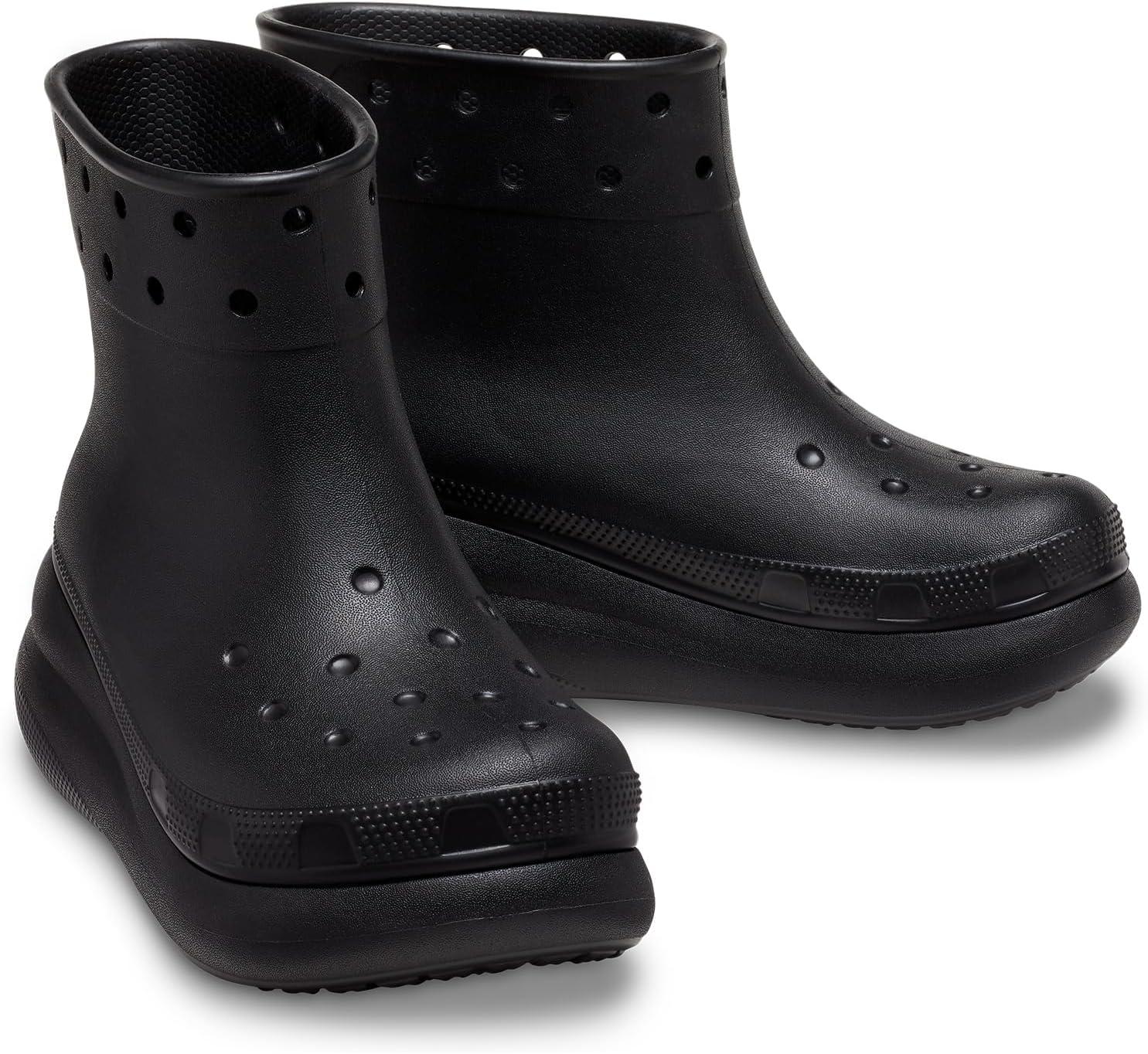 We Step Into Style with ‍Crocs Crush Rain ​Boots