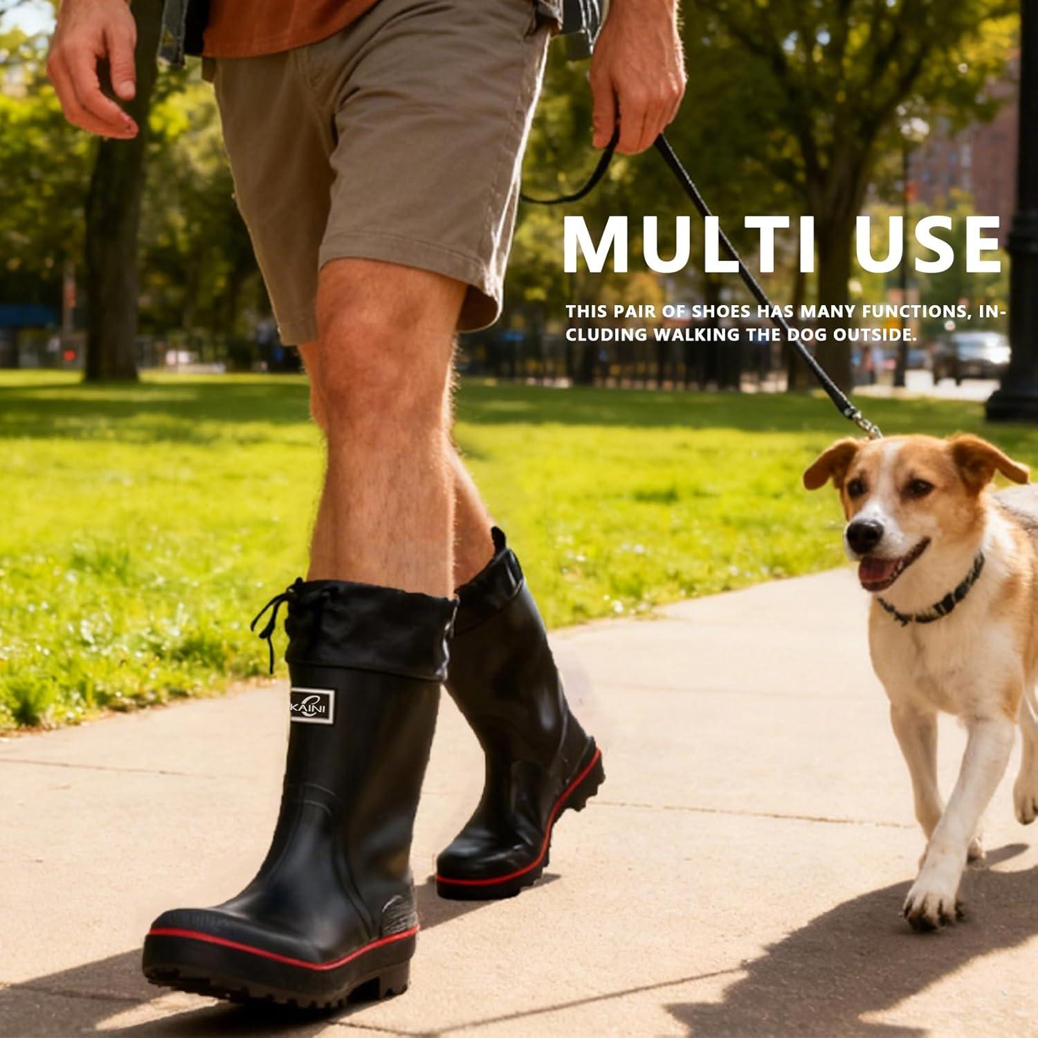 Testing E KAINI Rain Boots on Our Wettest Days