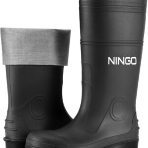 Testing NINGO Steel Toe Rain Boots for Our Work