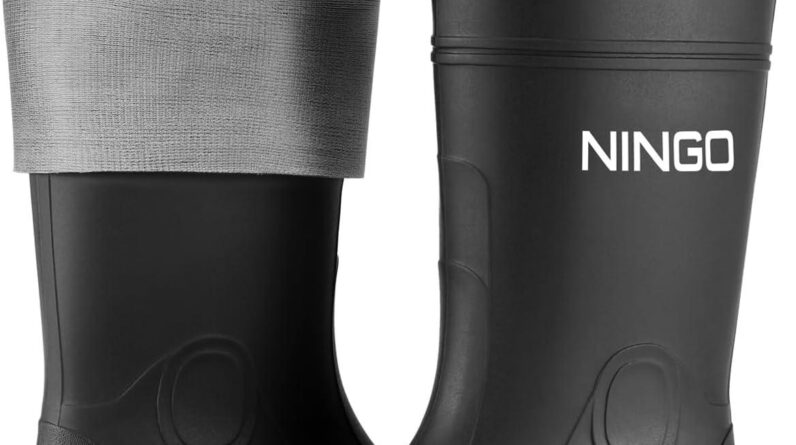 Testing NINGO Steel Toe Rain Boots for Our Work