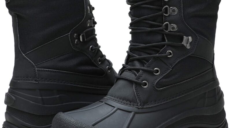 Testing ALEADER’s Winter Boots on Icy Days