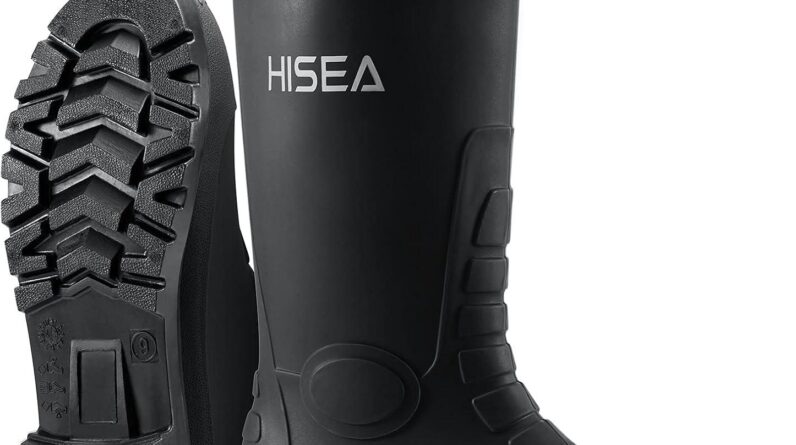 Testing HISEA Steel Toe Rain Boots in Tough Work
