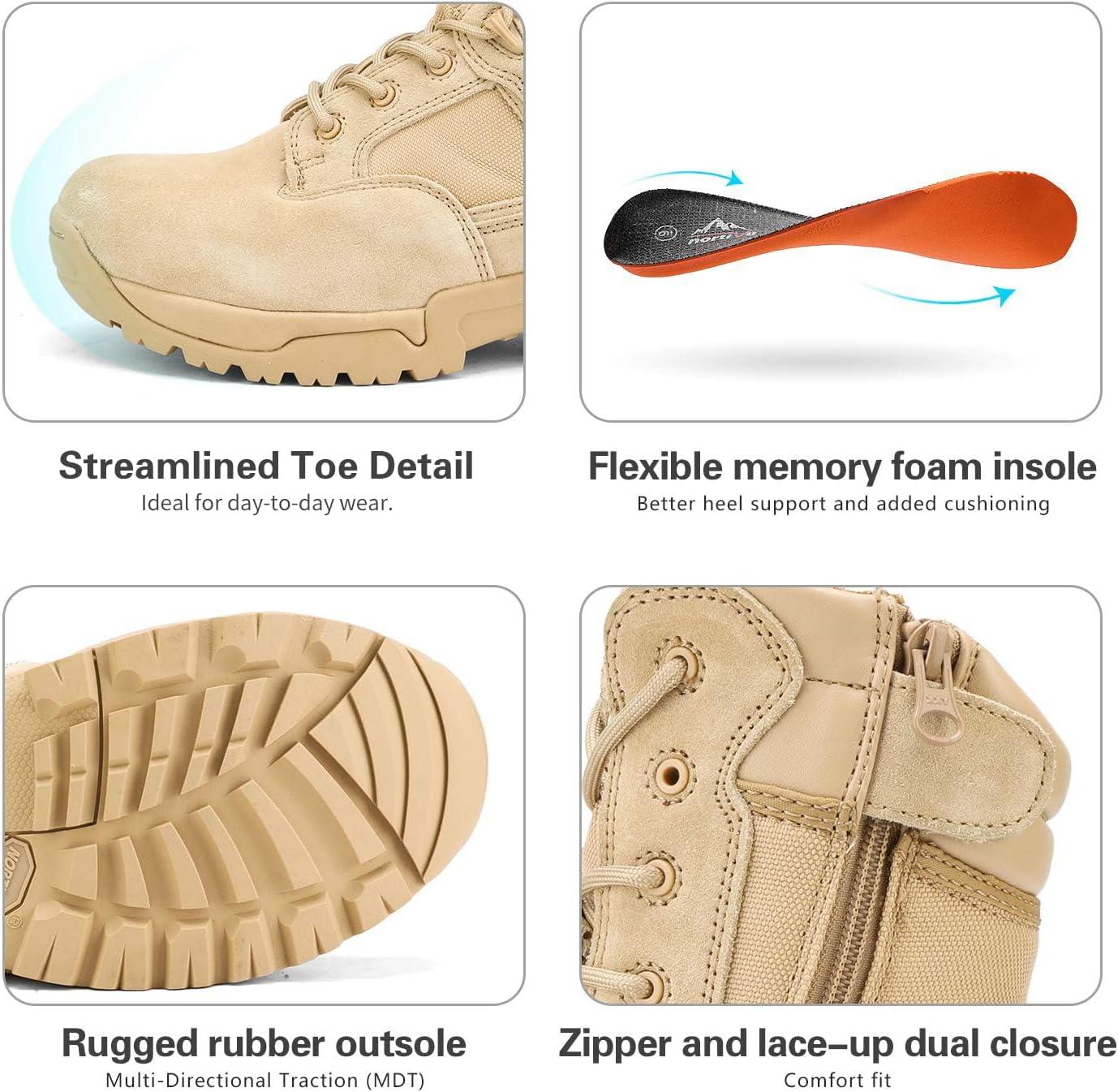 Our Take ‌on NORTIV 8 ‌Tactical Boots: Duty to Trail