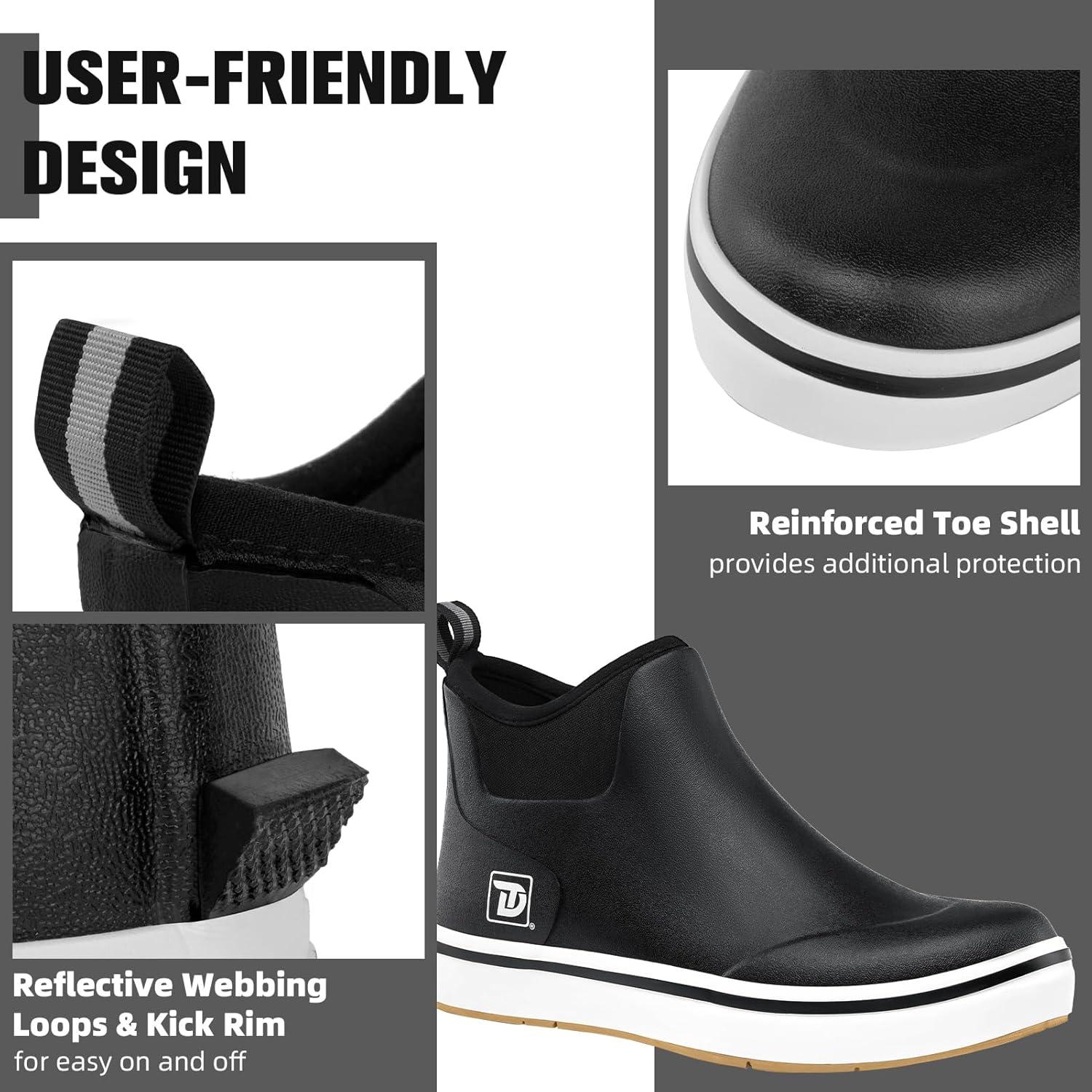 We Test Trudave deck Boots on Wet and Wild Days