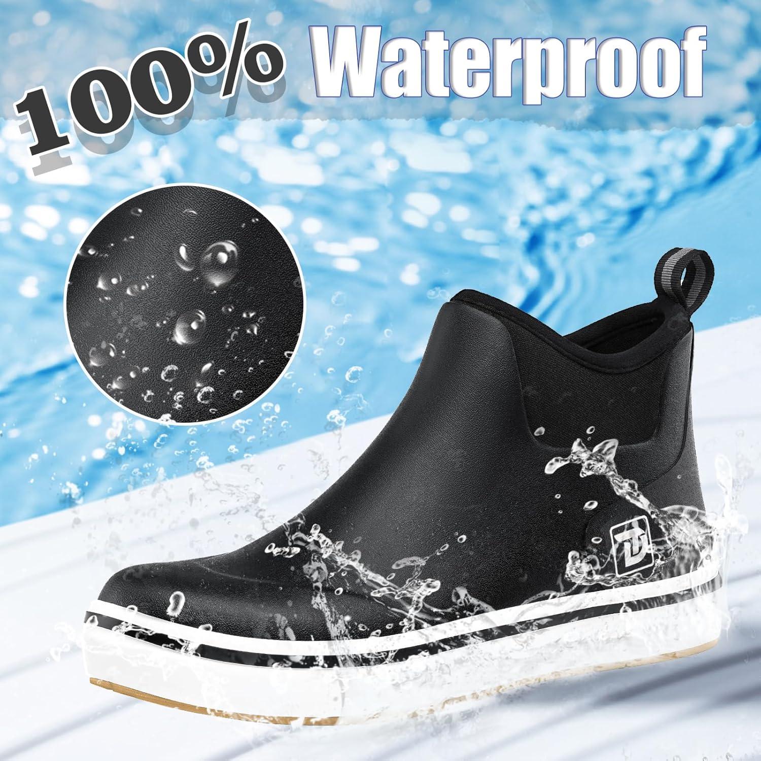 We Test Trudave Deck Boots on Wet and Wild Days