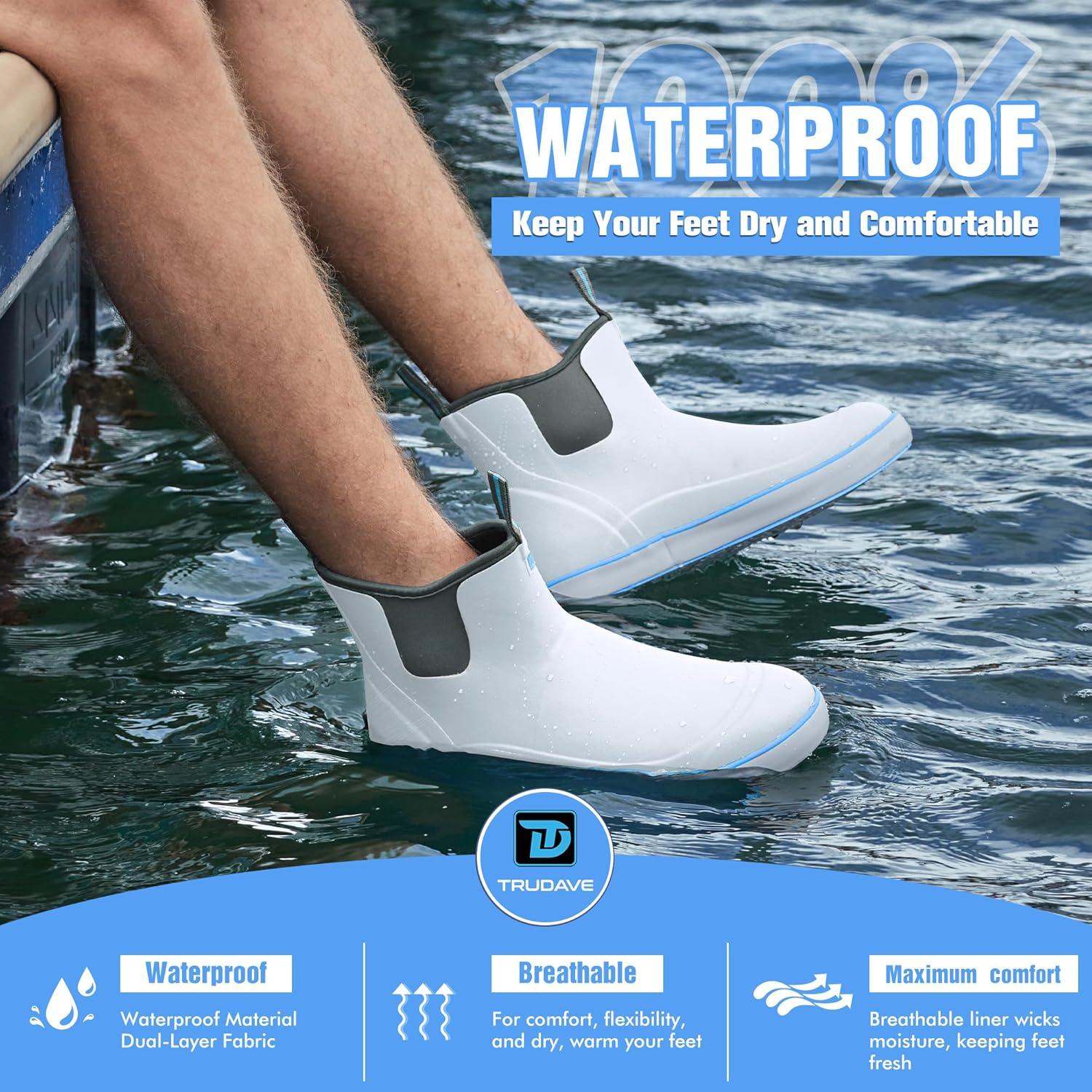 We Test Trudave Deck Boots for Wet, Cold Days