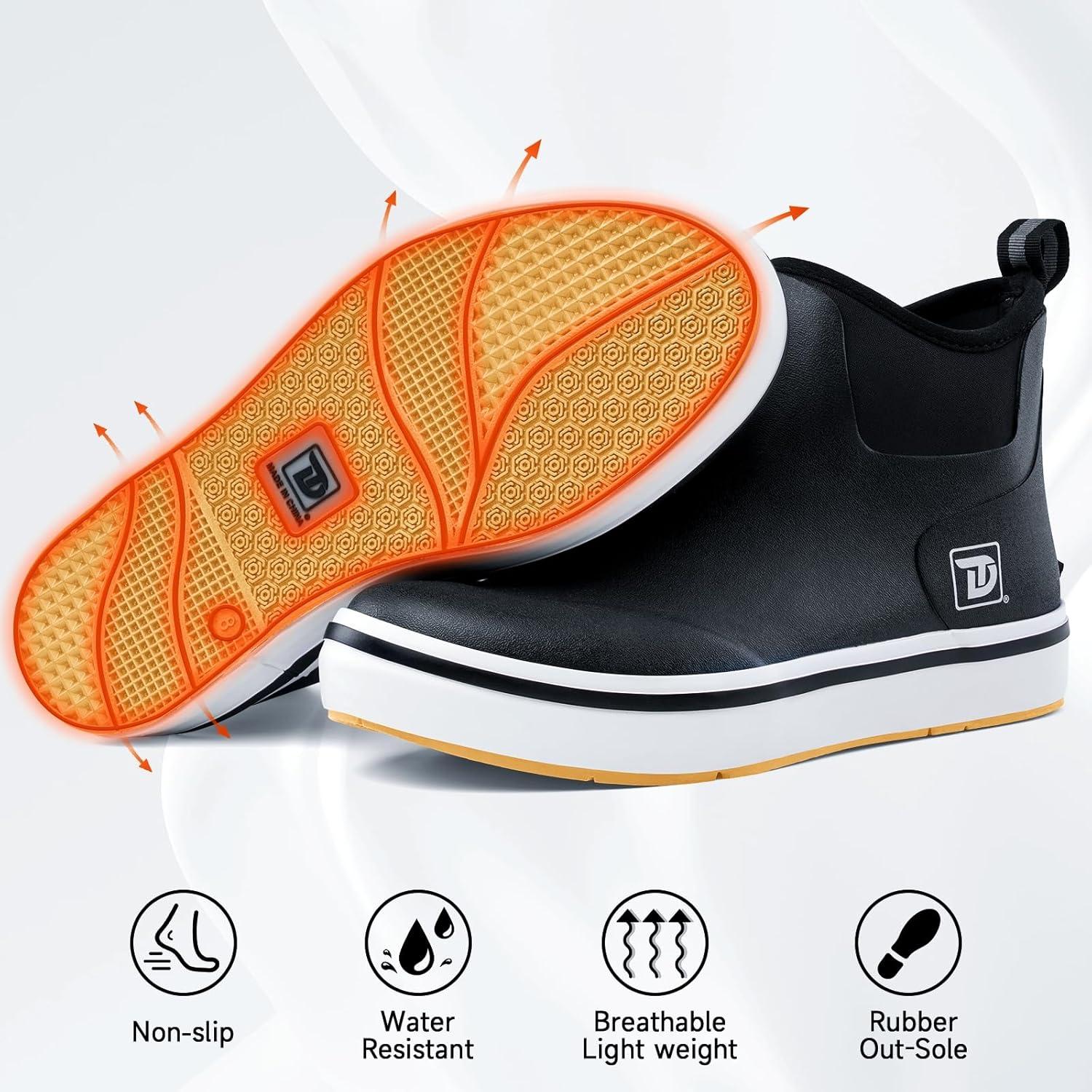 We test Trudave Deck Boots on Wet and Wild Days