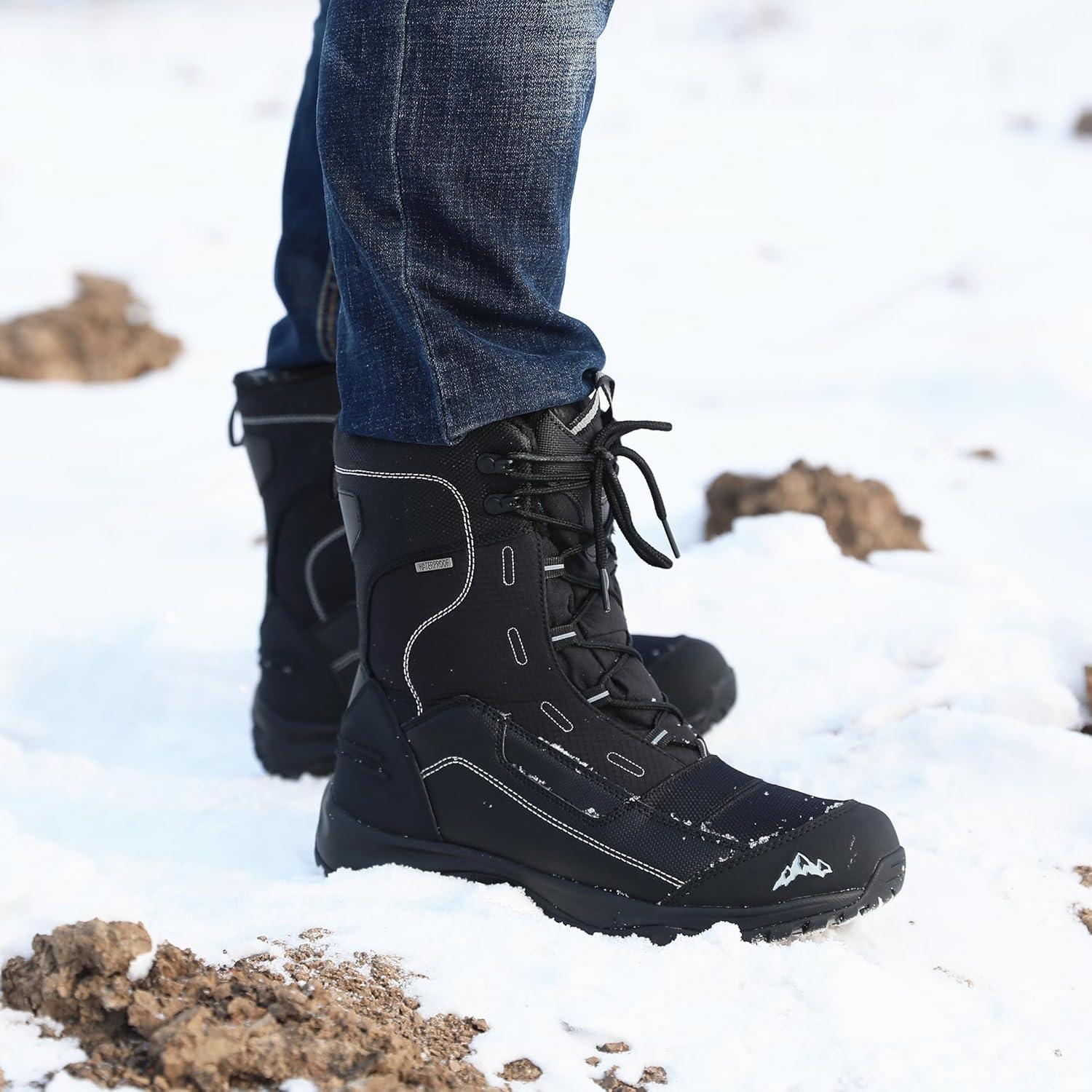 Our Take on ROCKMARK Men's Winter Snow Boots