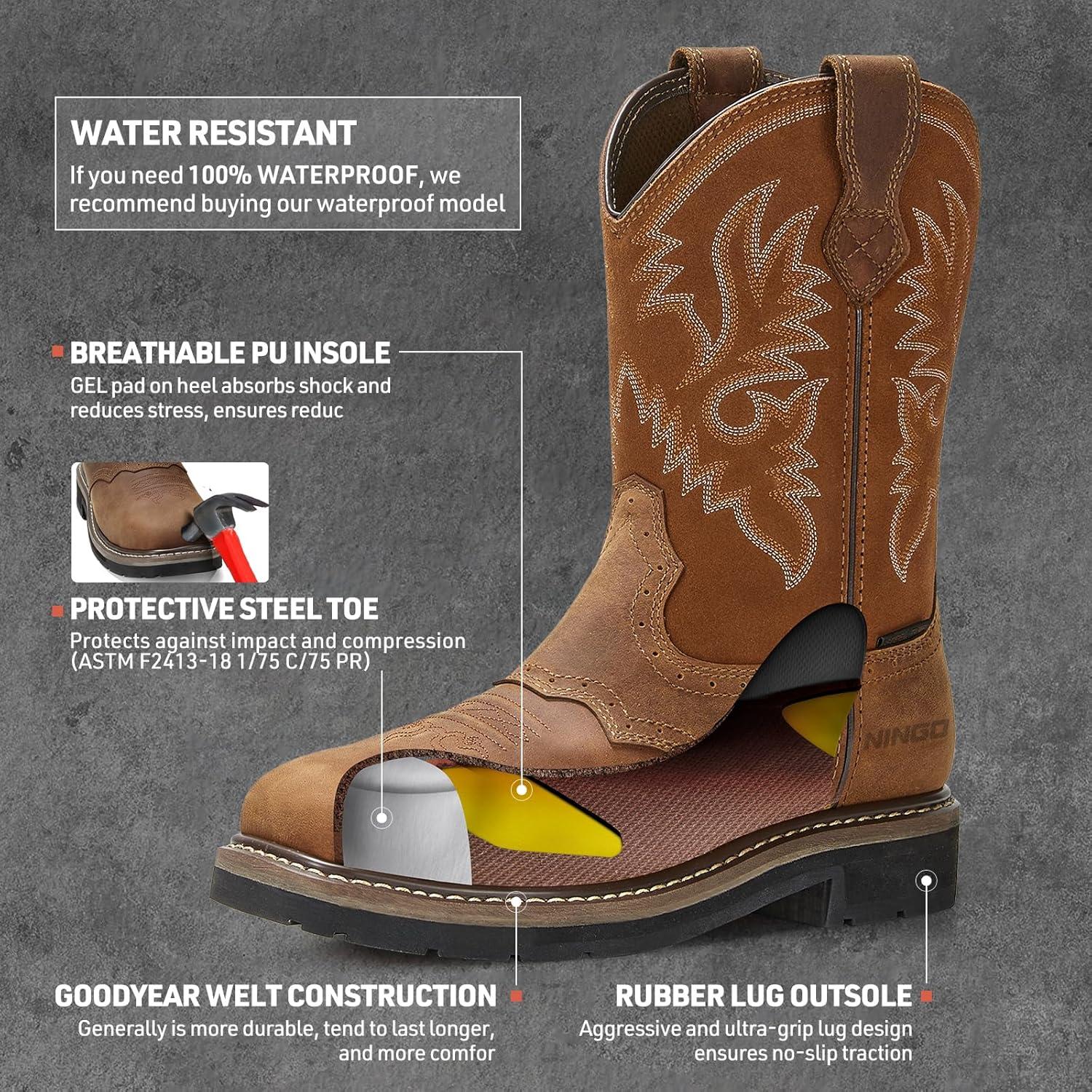 Our Take on HISEA NINGO Steel Toe Work Boots