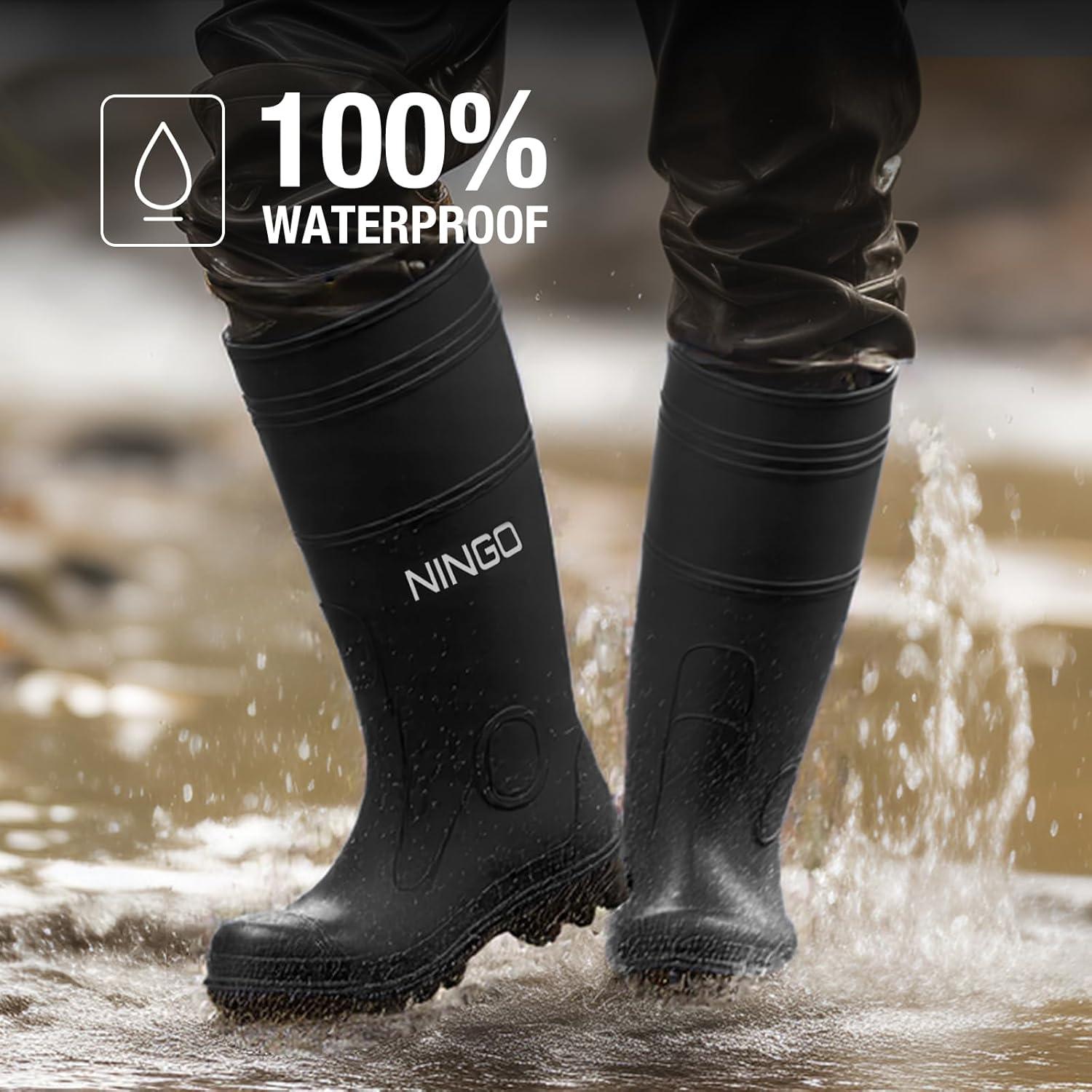 Testing ⁤NINGO steel Toe rain Boots for Our Work