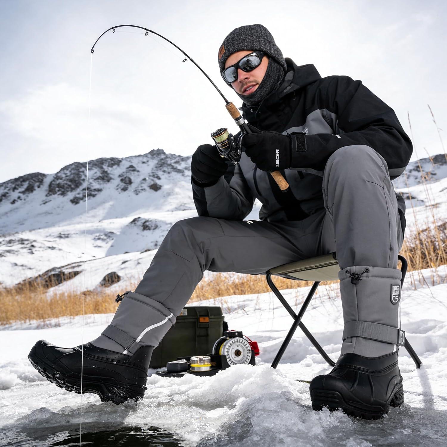 Testing FREE SOLDIER Snow Boots on ⁢Winter Trails