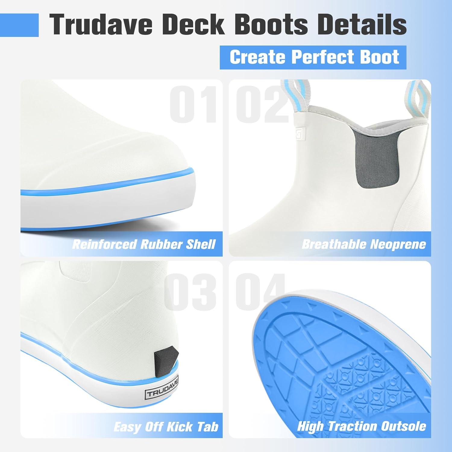 We Test Trudave Deck Boots for Wet, Cold days