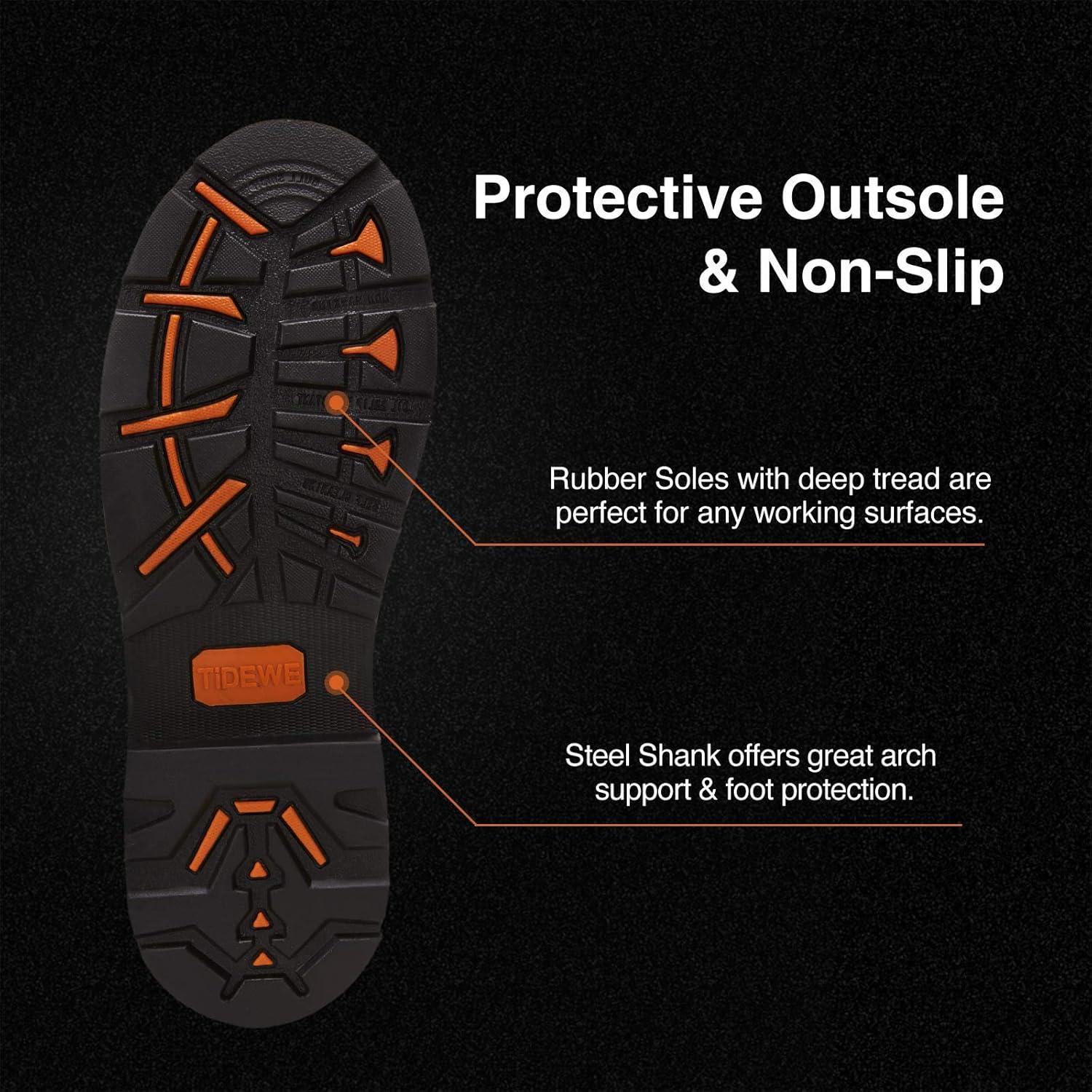 putting TideWe Steel-Toe⁤ Work Boots to the Test